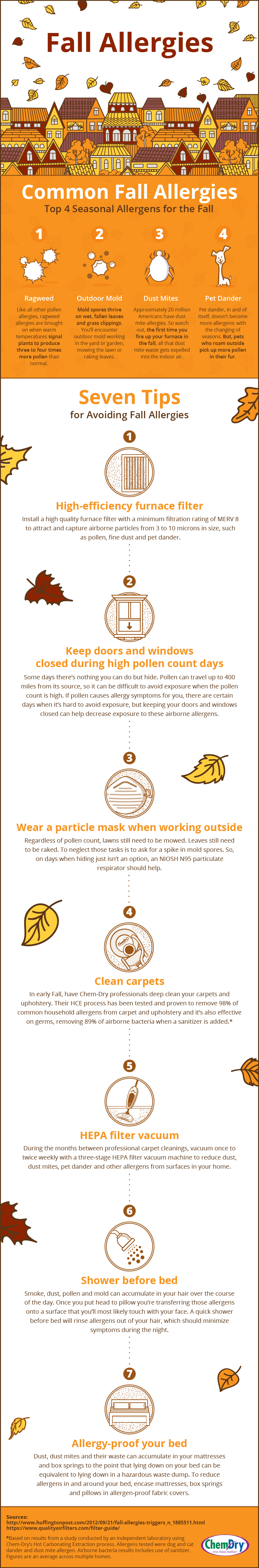 common fall allergies and 7 tips how to avoid them